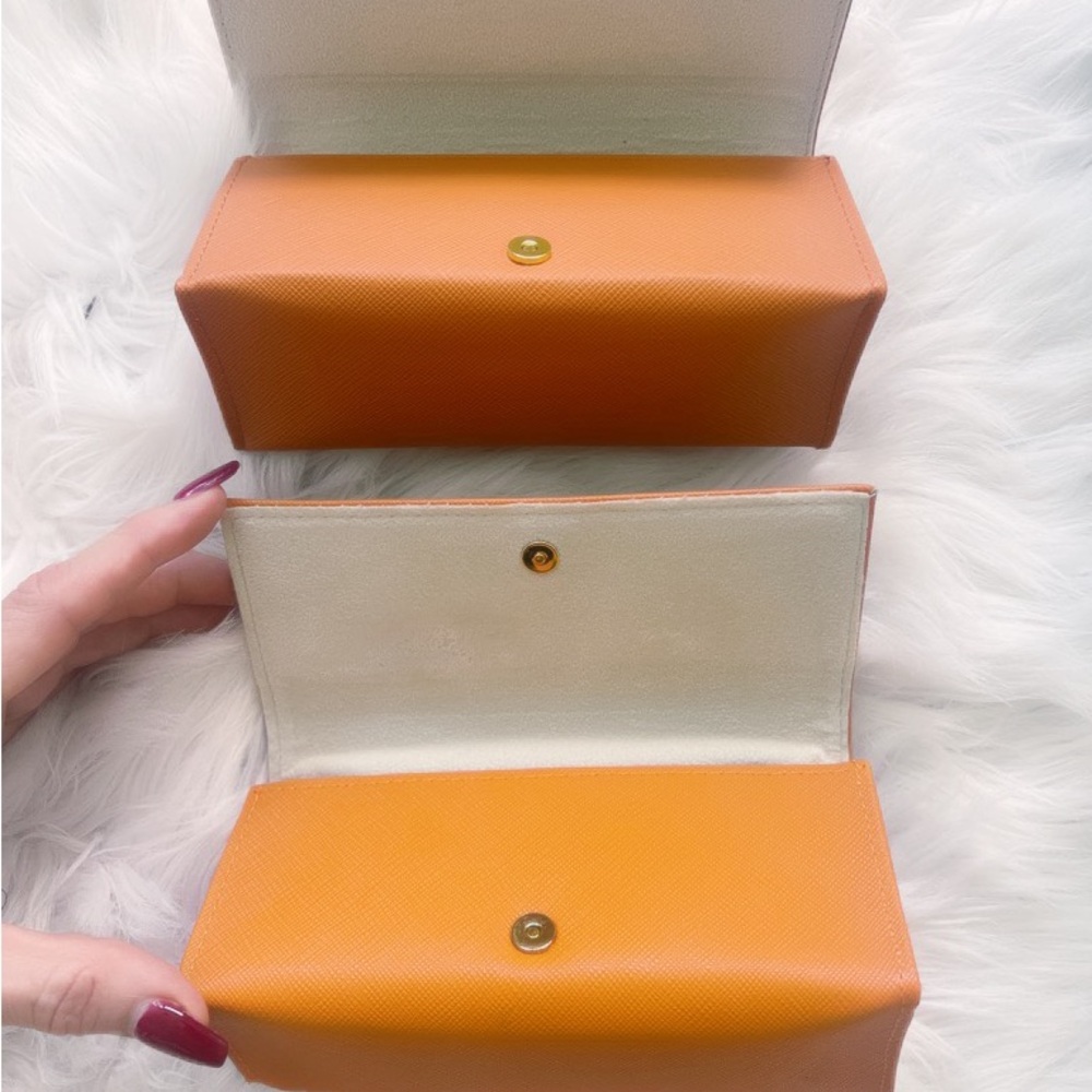 Authentic Tori Burch, sunglass cases bundle of 2. Perfect condition never used